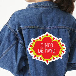 Cinco De Mayo Twill Iron On Patch - Custom Shape - 3XL