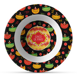 Cinco De Mayo Plastic Bowl - Microwave Safe - Composite Polymer