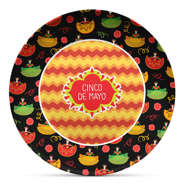 Custom Cinco De Mayo Microwave Safe Plastic Plate - Composite Polymer