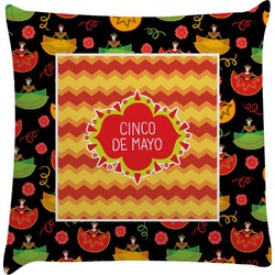 Cinco De Mayo Decorative Pillow Case (Personalized)