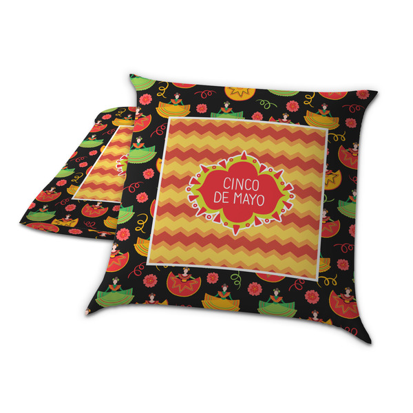Cinco De Mayo Decorative Pillow Case - TWO