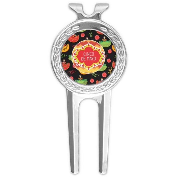 Custom Cinco De Mayo Golf Divot Tool & Ball Marker