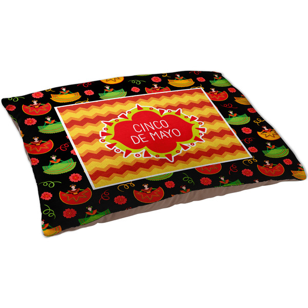 Cinco De Mayo Dog Bed - Large