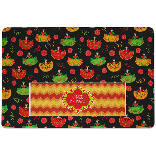 Cinco De Mayo Dog Food Mat - Small without bowls