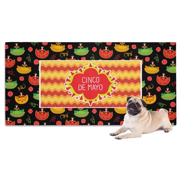 Custom Cinco De Mayo Dog Towel