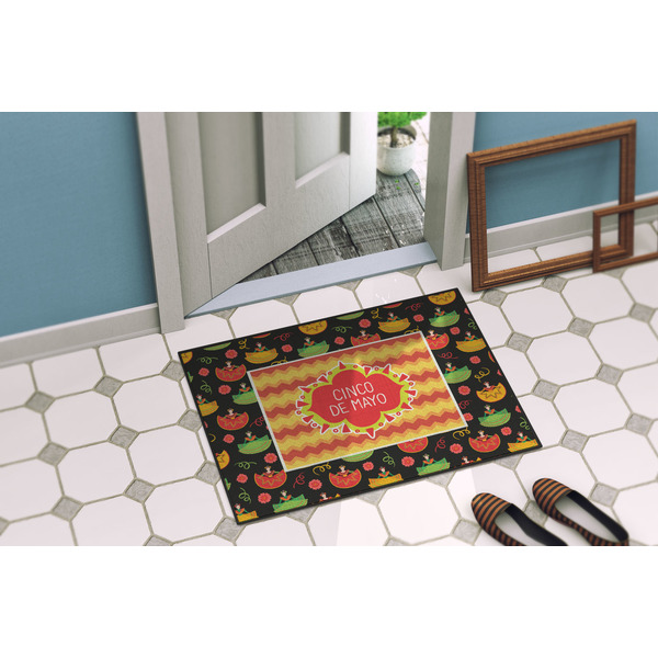 Cinco De Mayo Door Mat Lifestyle