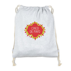 Cinco De Mayo Drawstring Backpack - Sweatshirt Fleece - Double Sided