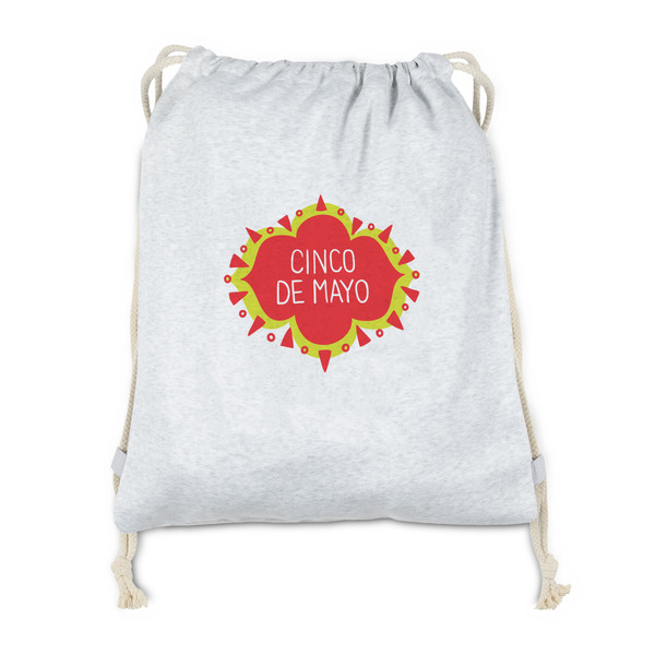 Custom Cinco De Mayo Drawstring Backpack - Sweatshirt Fleece - Double Sided