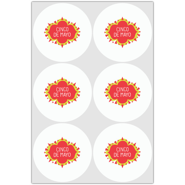 Cinco De Mayo Drink Topper - Large - Set of 6
