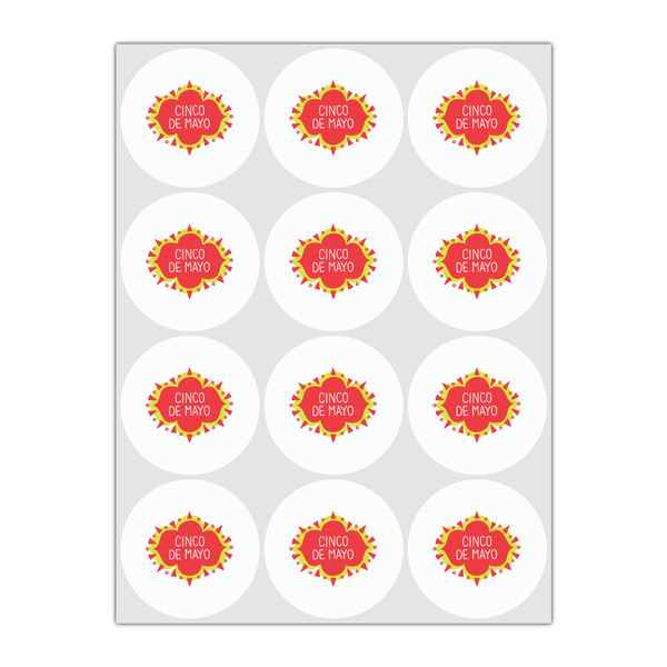 Cinco De Mayo Drink Topper - Small - Set of 12