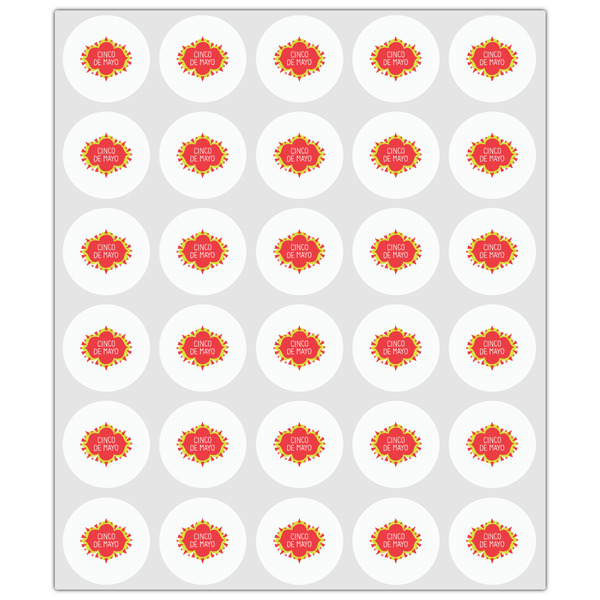 Cinco De Mayo Drink Topper - XSmall - Set of 30