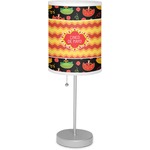 Cinco De Mayo 7" Drum Lamp with Shade Polyester
