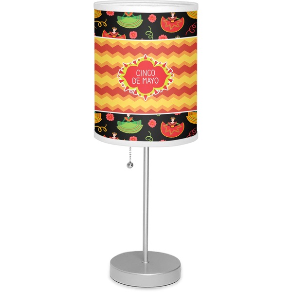 Custom Cinco De Mayo Lamp with Drum Shade