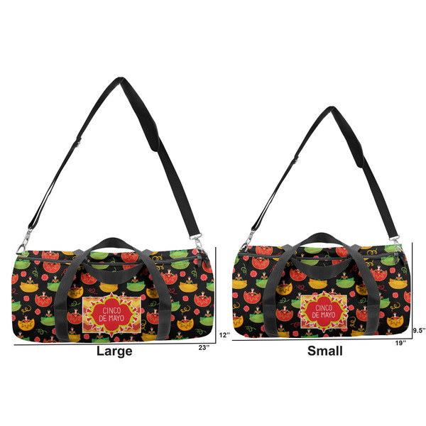 Cinco De Mayo Duffle Bag Small and Large