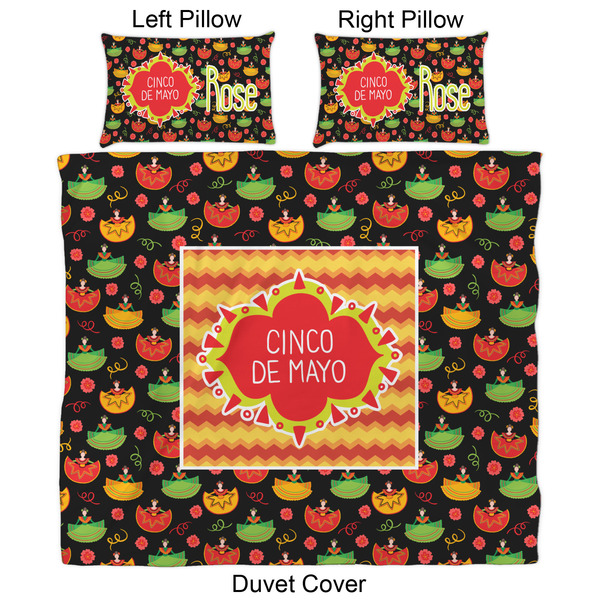 Cinco De Mayo Duvet Cover Set - King - Approval