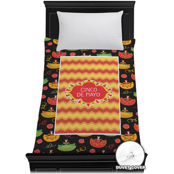 Custom Cinco De Mayo Duvet Cover - Twin XL