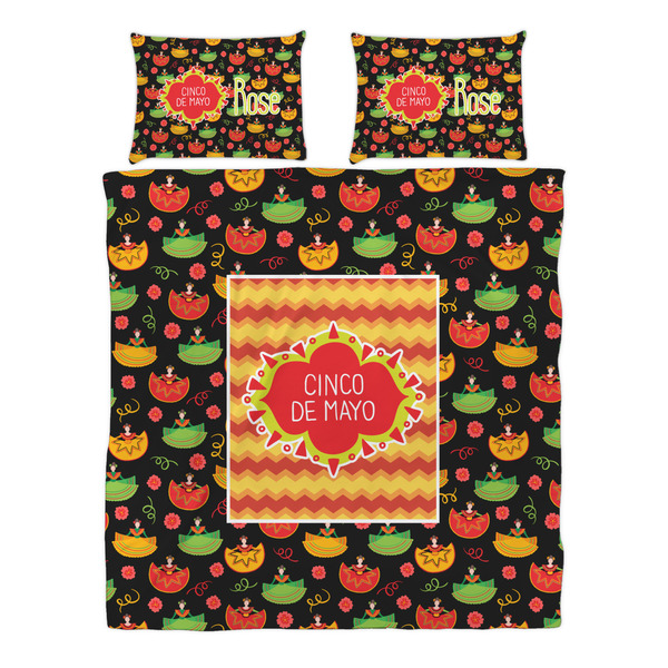Cinco De Mayo Duvet cover Set - Queen - Alt Approval