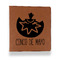 Cinco De Mayo Leather Binder - 1" - Rawhide - Front View