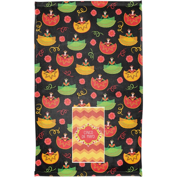 Cinco De Mayo Finger Tip Towel - Full View