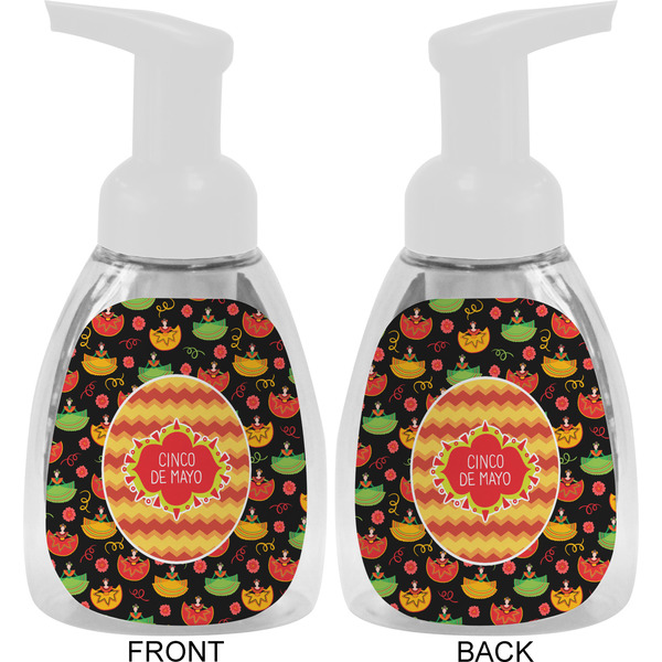 Cinco De Mayo Foam Soap Bottle Approval - White