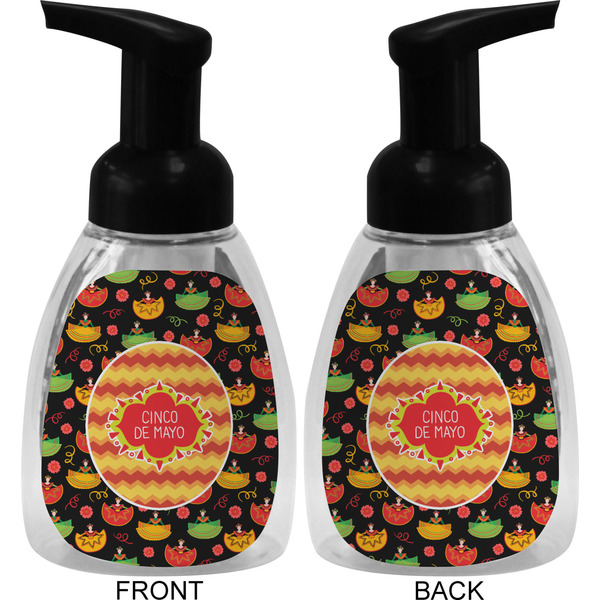 Cinco De Mayo Foam Soap Bottle (Front & Back)