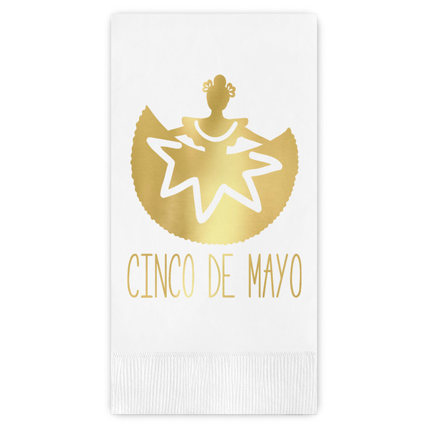 Custom Cinco De Mayo Guest Napkins - Foil Stamped