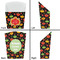 Cinco De Mayo French Fry Favor Box - Front & Back View