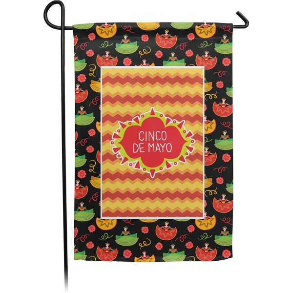 Custom Cinco De Mayo Small Garden Flag - Double Sided