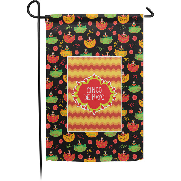 Custom Cinco De Mayo Small Garden Flag - Single Sided