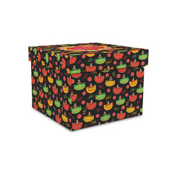 Cinco De Mayo Gift Box with Lid - Canvas Wrapped - Small