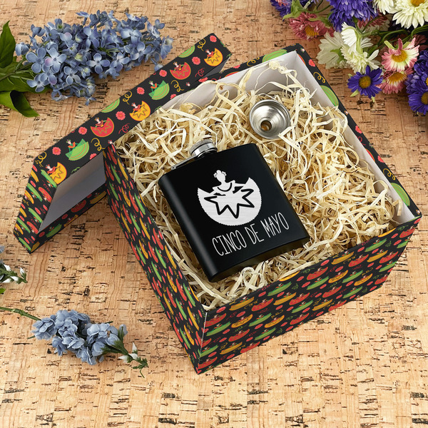 Cinco De Mayo Gift Boxes with Lid - Canvas Wrapped - X-Large - In Context