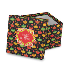Cinco De Mayo Gift Box with Lid - Canvas Wrapped