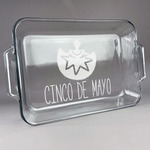 Cinco De Mayo Glass Baking Dish with Truefit Lid - 13in x 9in