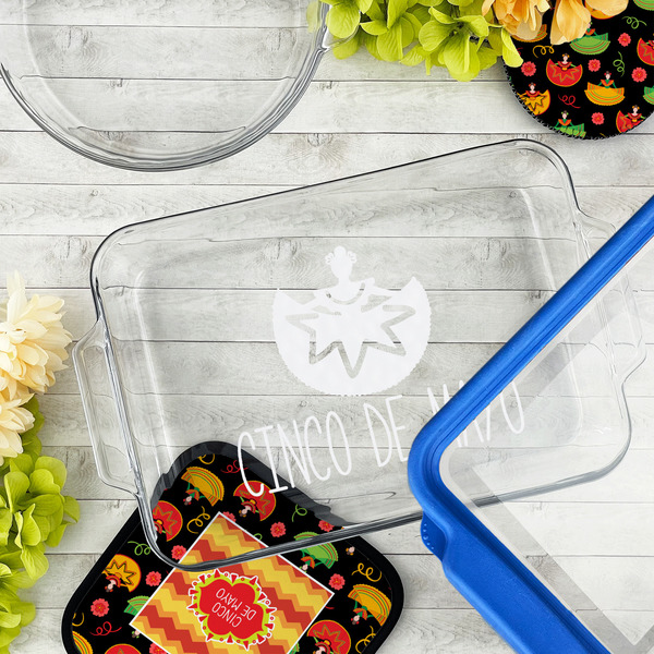 Cinco De Mayo Glass Baking Dish - LIFESTYLE (13x9)