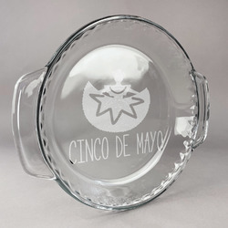 Cinco De Mayo Glass Pie Dish - 9.5in Round