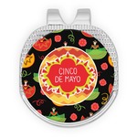 Cinco De Mayo Golf Ball Marker - Hat Clip - Silver