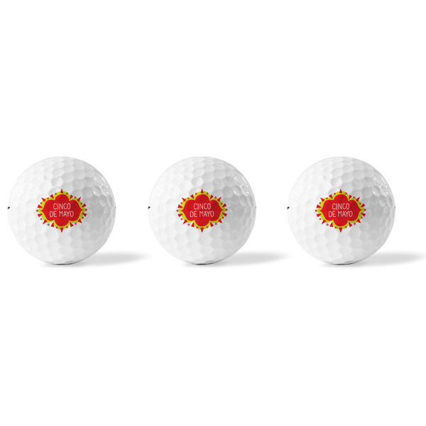 Cinco De Mayo Golf Balls - Titleist - Set of 3 - APPROVAL
