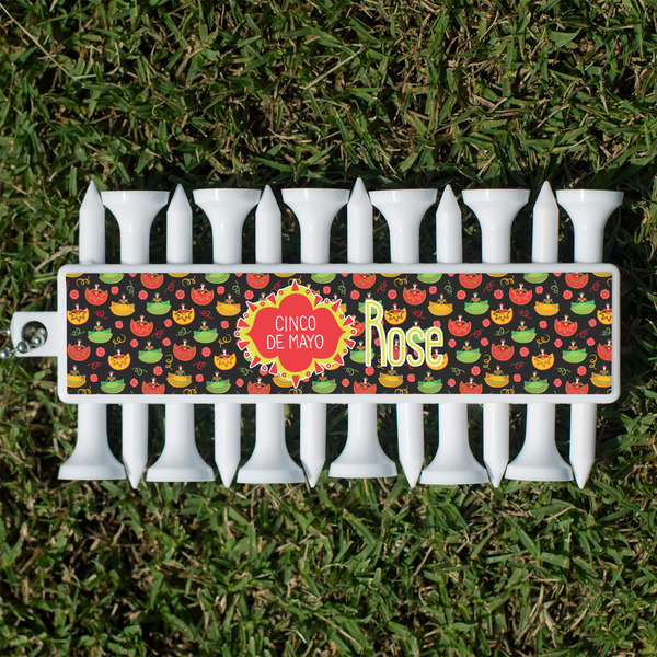 Custom Cinco De Mayo Golf Tees & Ball Markers Set (Personalized)