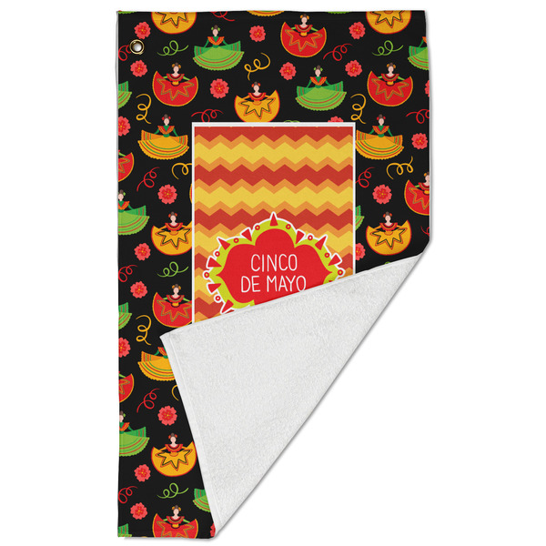 Cinco De Mayo Golf Towel - Folded (Large)
