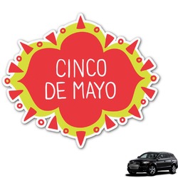 Cinco De Mayo Graphic Car Decal (Personalized)