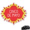 Cinco De Mayo Graphic Car Decal