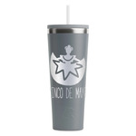 Cinco De Mayo RTIC Everyday Tumbler with Straw - 28oz - Grey - Single-Sided
