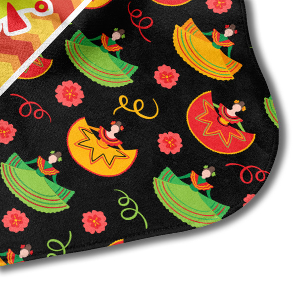 Cinco De Mayo Hooded Baby Towel- Detail Corner