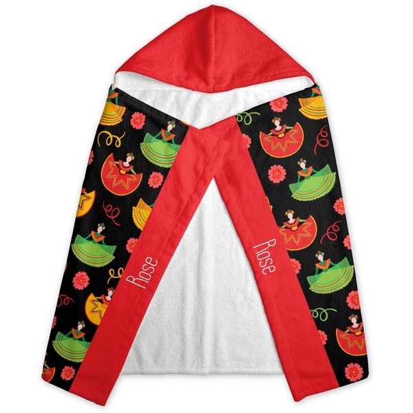 Cinco De Mayo Hooded Towel - Folded