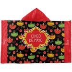 Cinco De Mayo Kids Hooded Towel (Personalized)