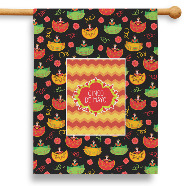 Custom Cinco De Mayo 28" House Flag
