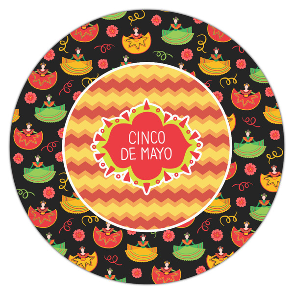 Cinco De Mayo Icing Circle - Large - Single