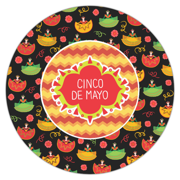 Cinco De Mayo Icing Circle - Small - Single