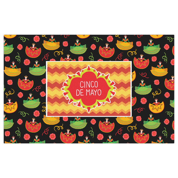 Cinco De Mayo Indoor / Outdoor Rug - 5'x8' - Front Flat