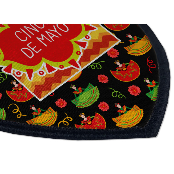 Cinco De Mayo Iron on Shield 3 Detail